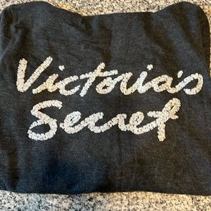 Victoria’s Secret light weight full-zip Hoodie with sequins detail on the back